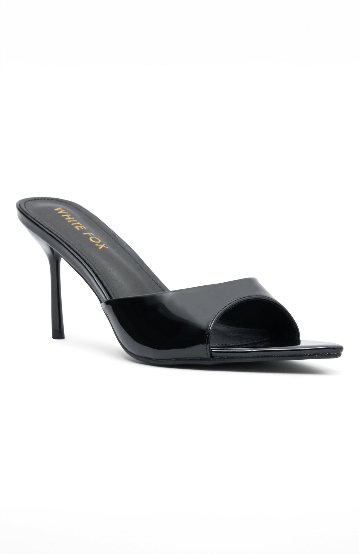 White Fox Drive Them Wild Heels Black