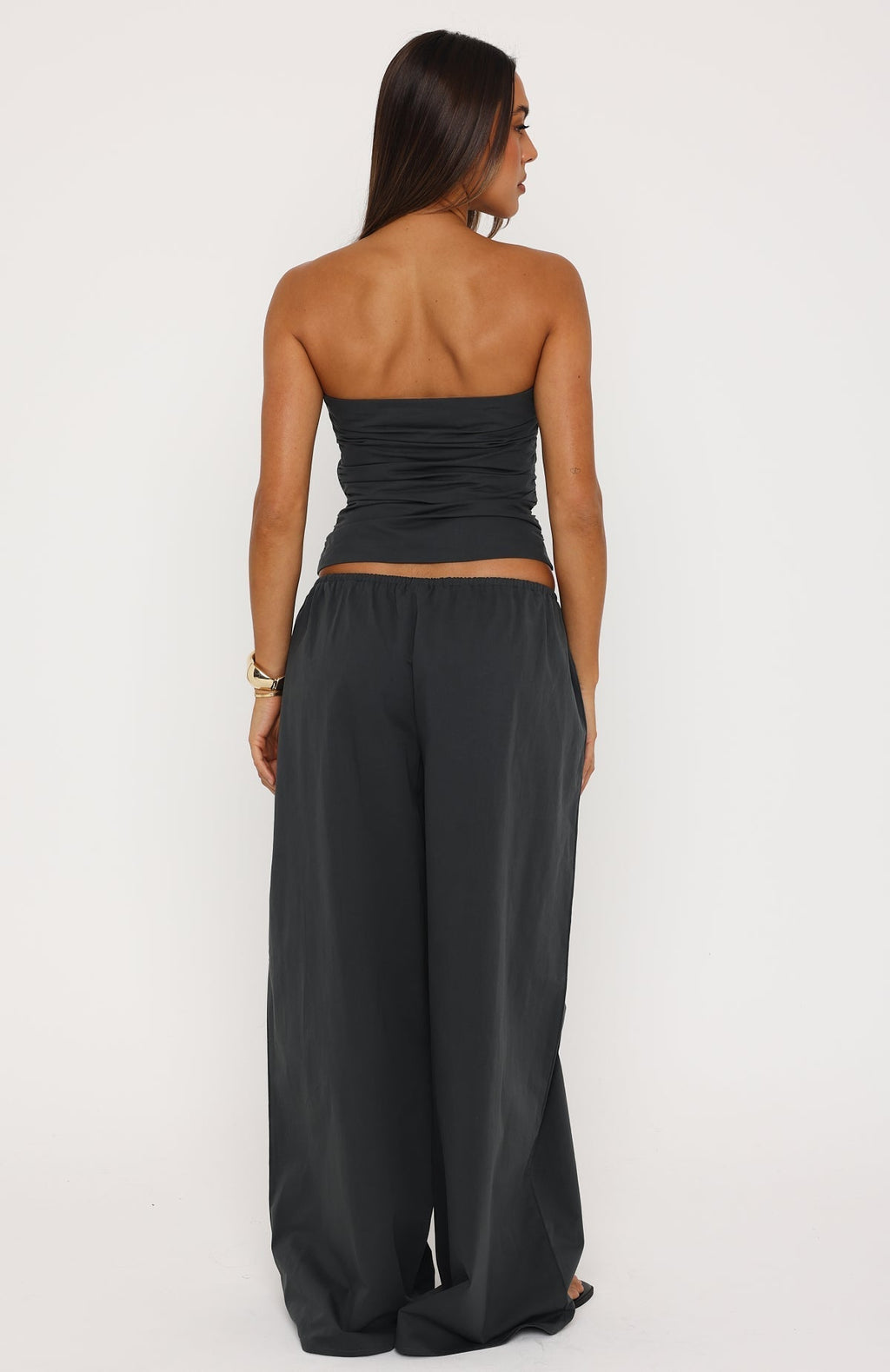 White Fox Just Like This Pants Slate