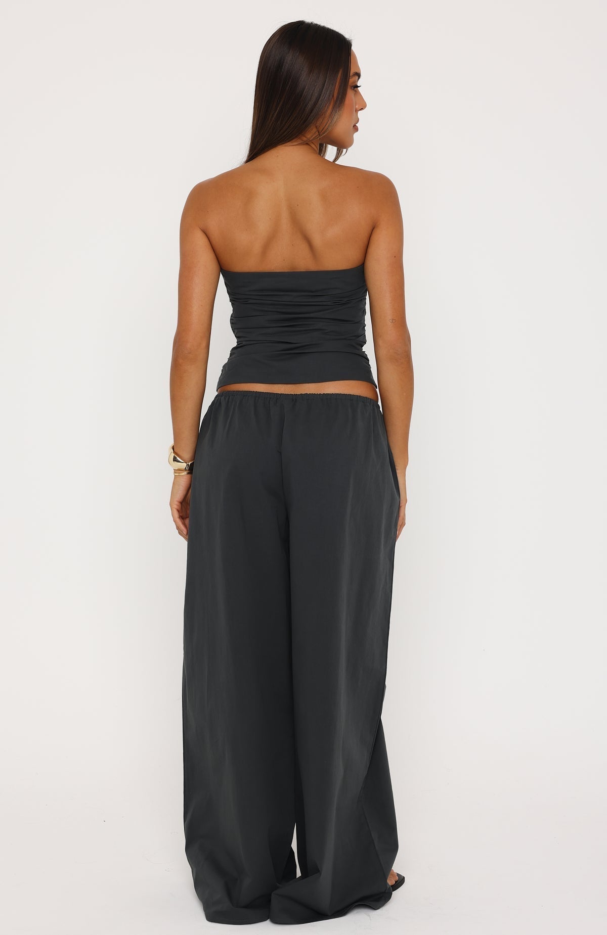 White Fox Just Like This Pants Slate