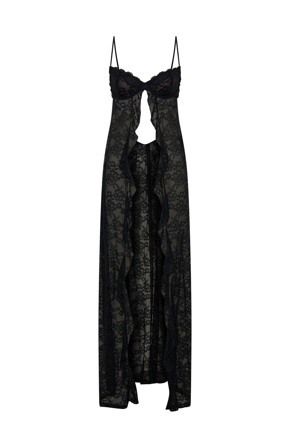 White Fox Sound Waves Top Black
