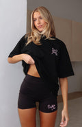 White Fox Love And Romance Bike Shorts Black