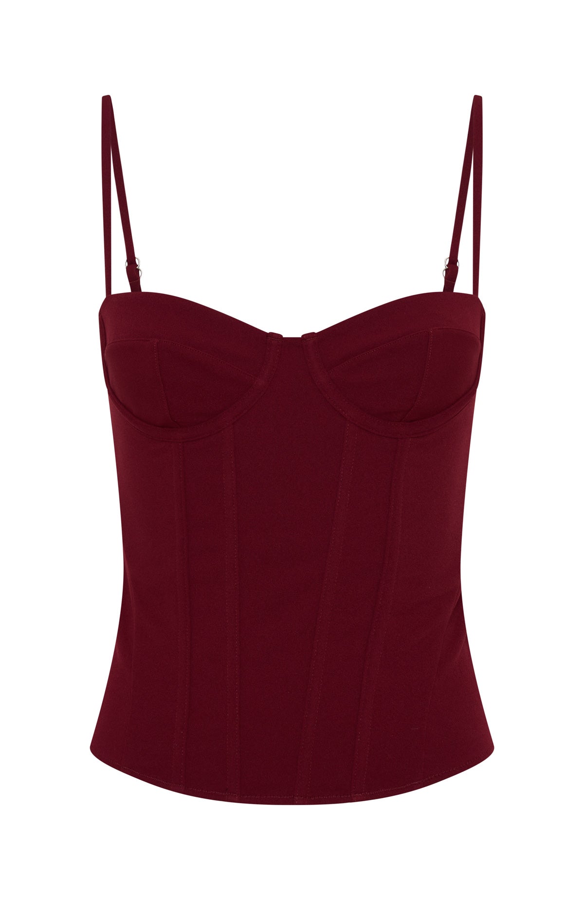 White Fox Moonlight Dance Bustier Wine