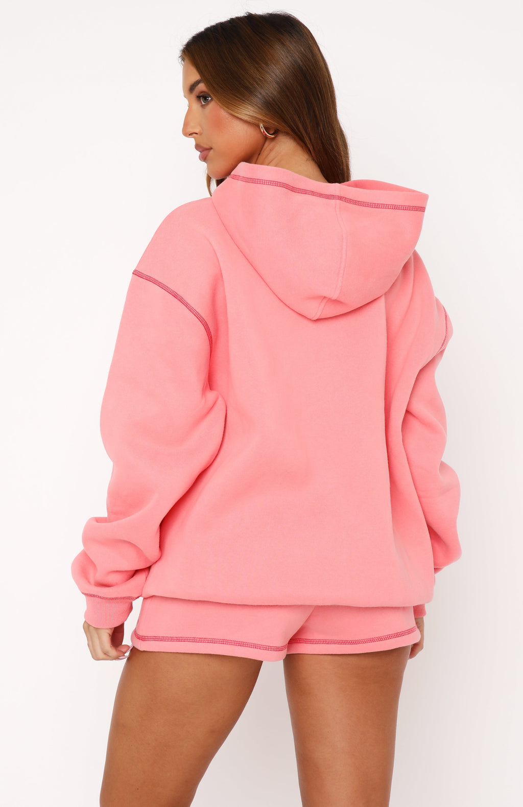 White Fox Instant Attraction Oversized Hoodie Melon