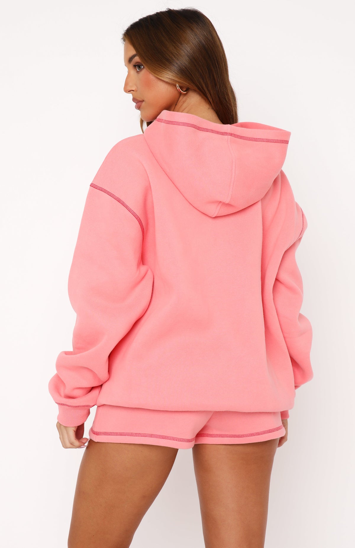 White Fox Instant Attraction Oversized Hoodie Melon