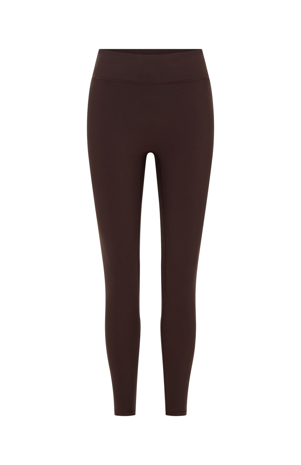 White Fox Go Getter High Waisted Leggings Dark Chocolate