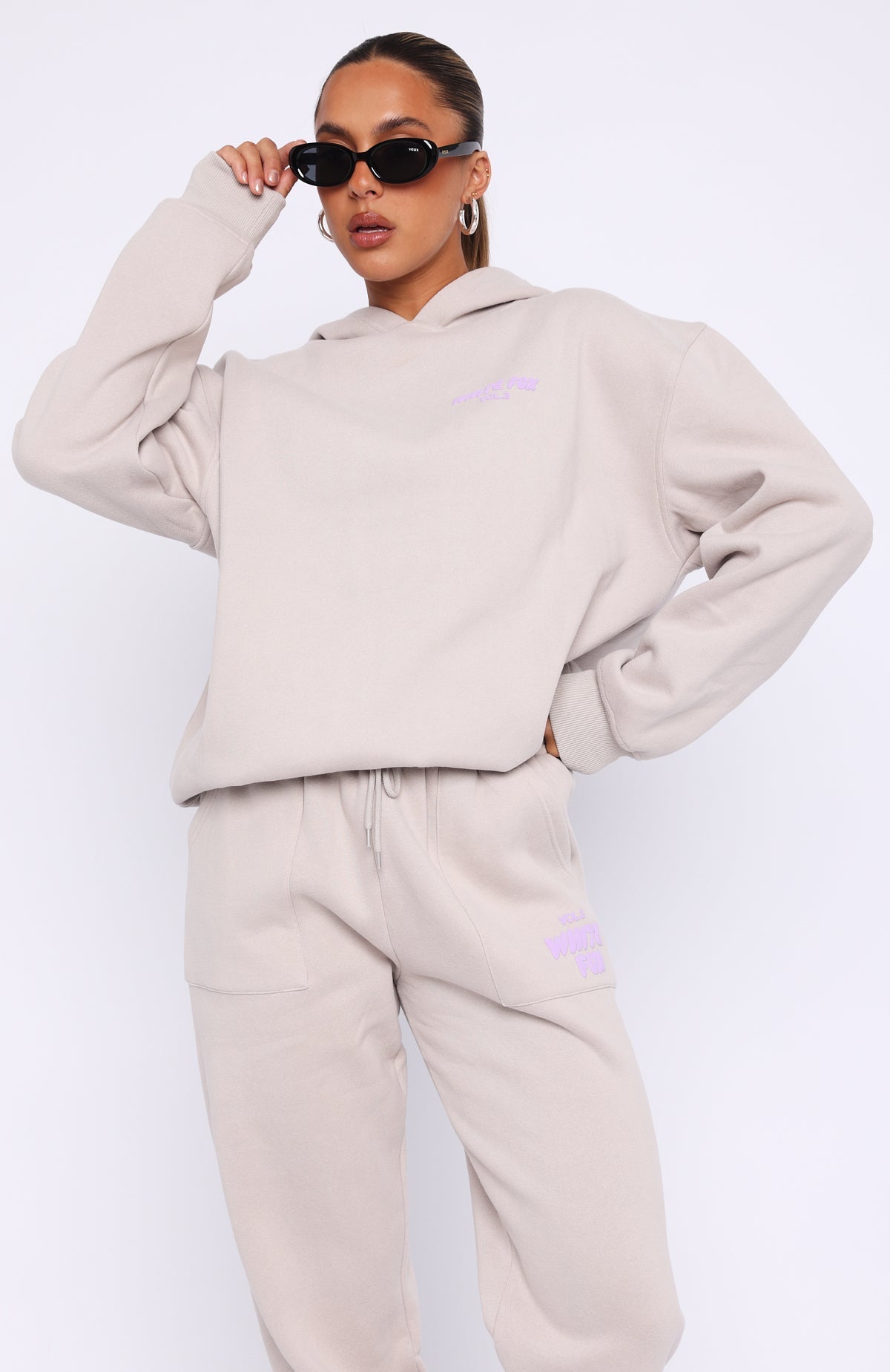White Fox Offstage Hoodie Cloud