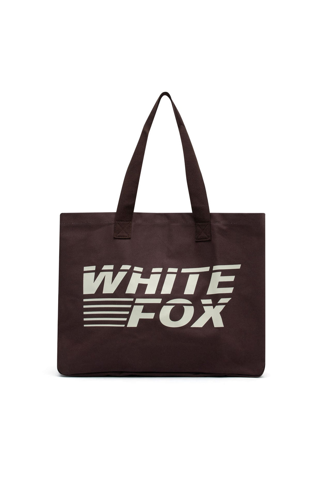 White Fox Hendrix Tote Bag Dark Chocolate