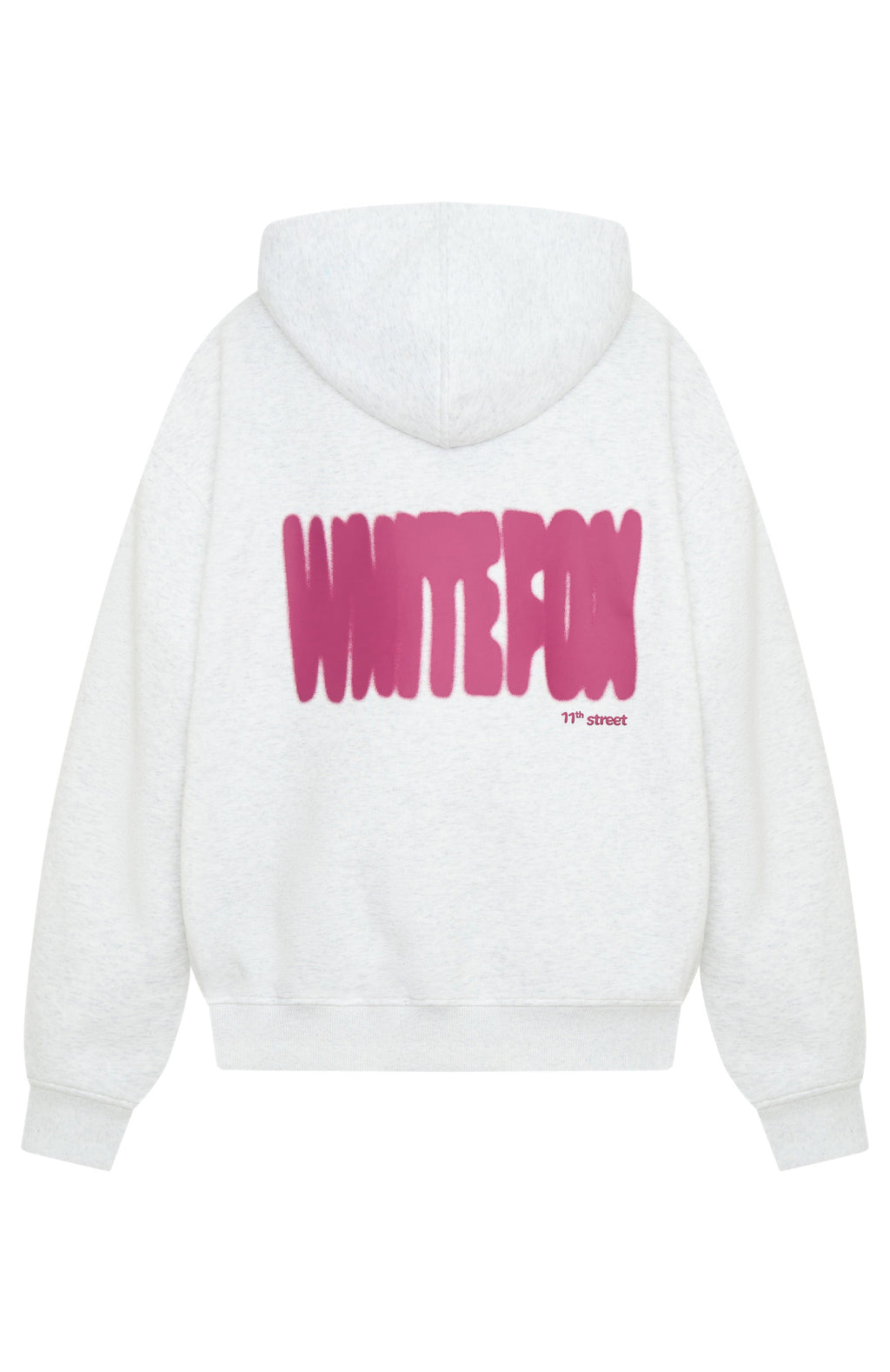 White Fox 11th Street New York Or Nowhere Oversized Hoodie Berry Blast