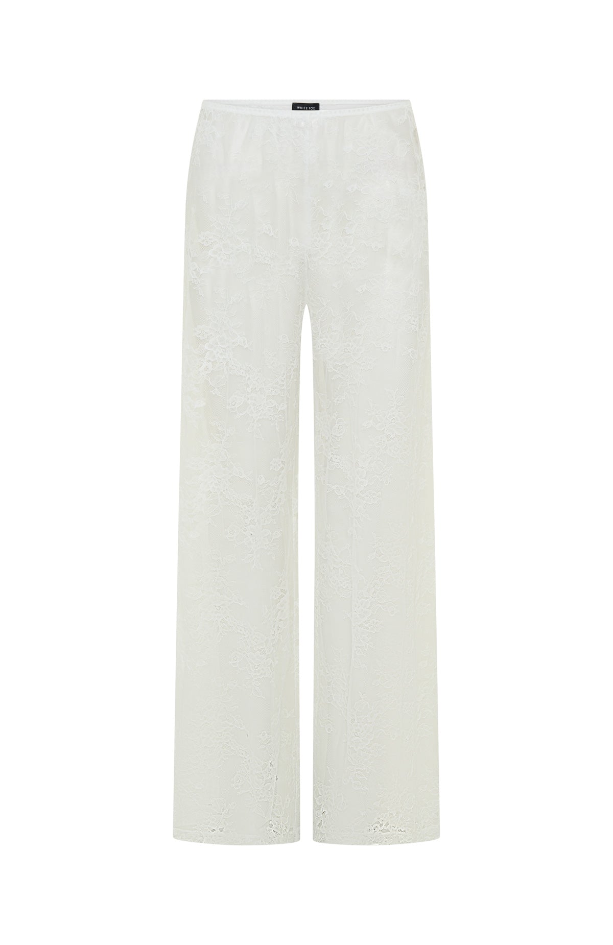 White Fox All Chill Lace Pants White