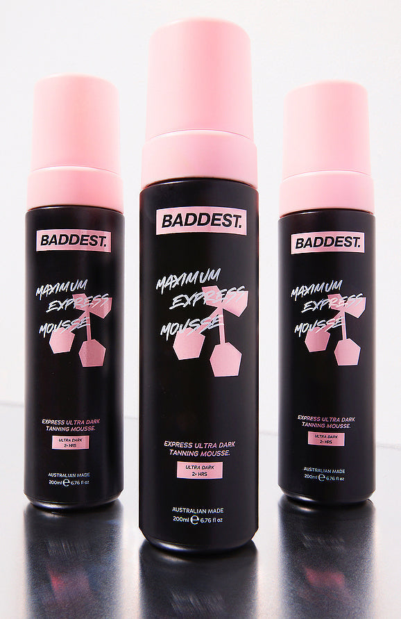 White Fox BADDEST Maximum Express Tanning Mousse