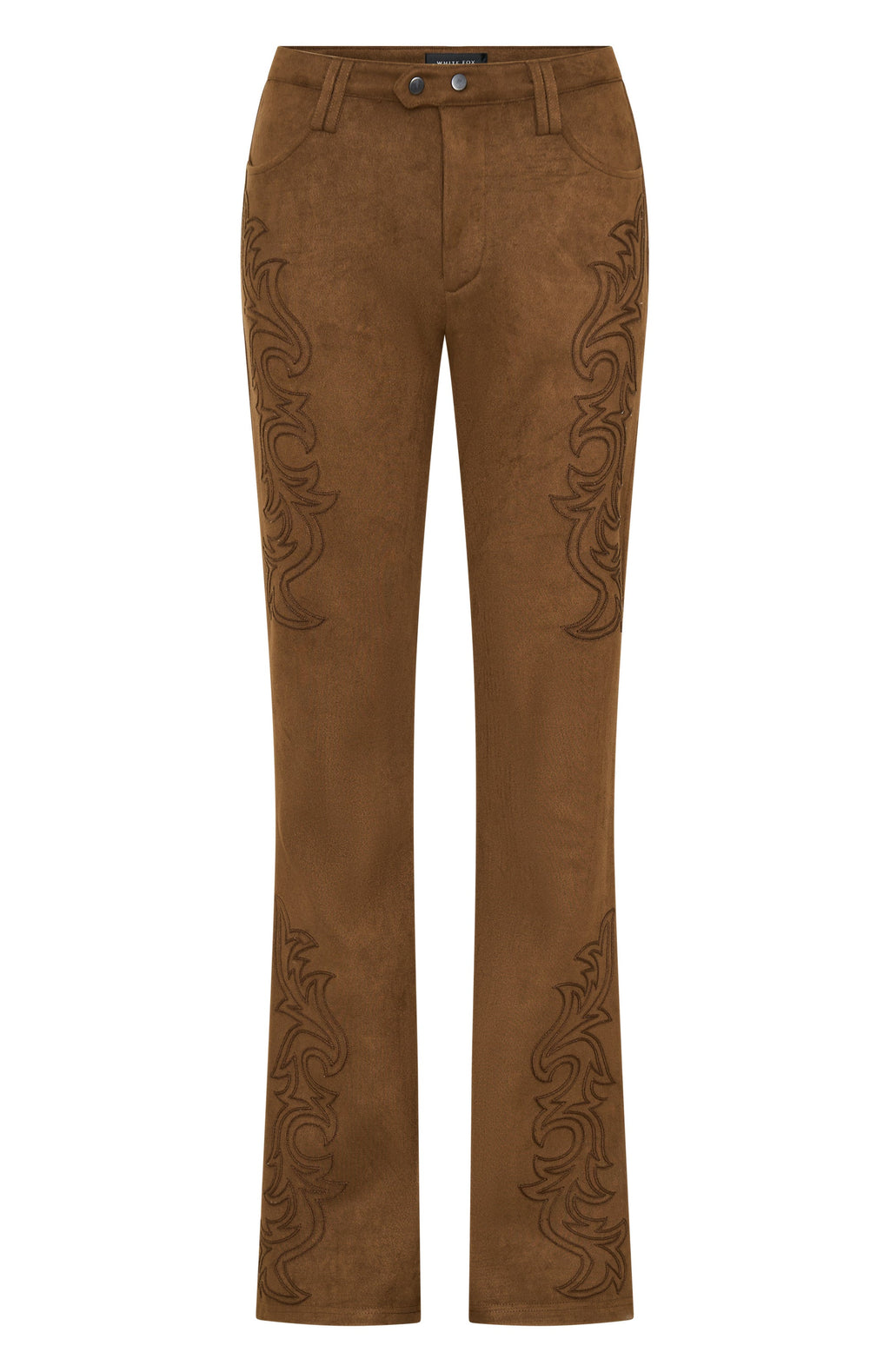 White Fox Never Going Back Pants Chocolate