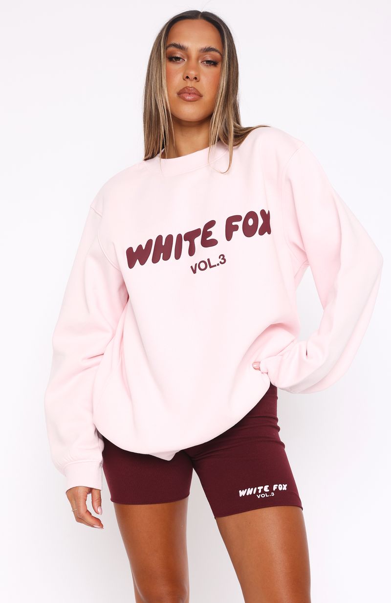 White Fox Offstage Sweater Cupcake