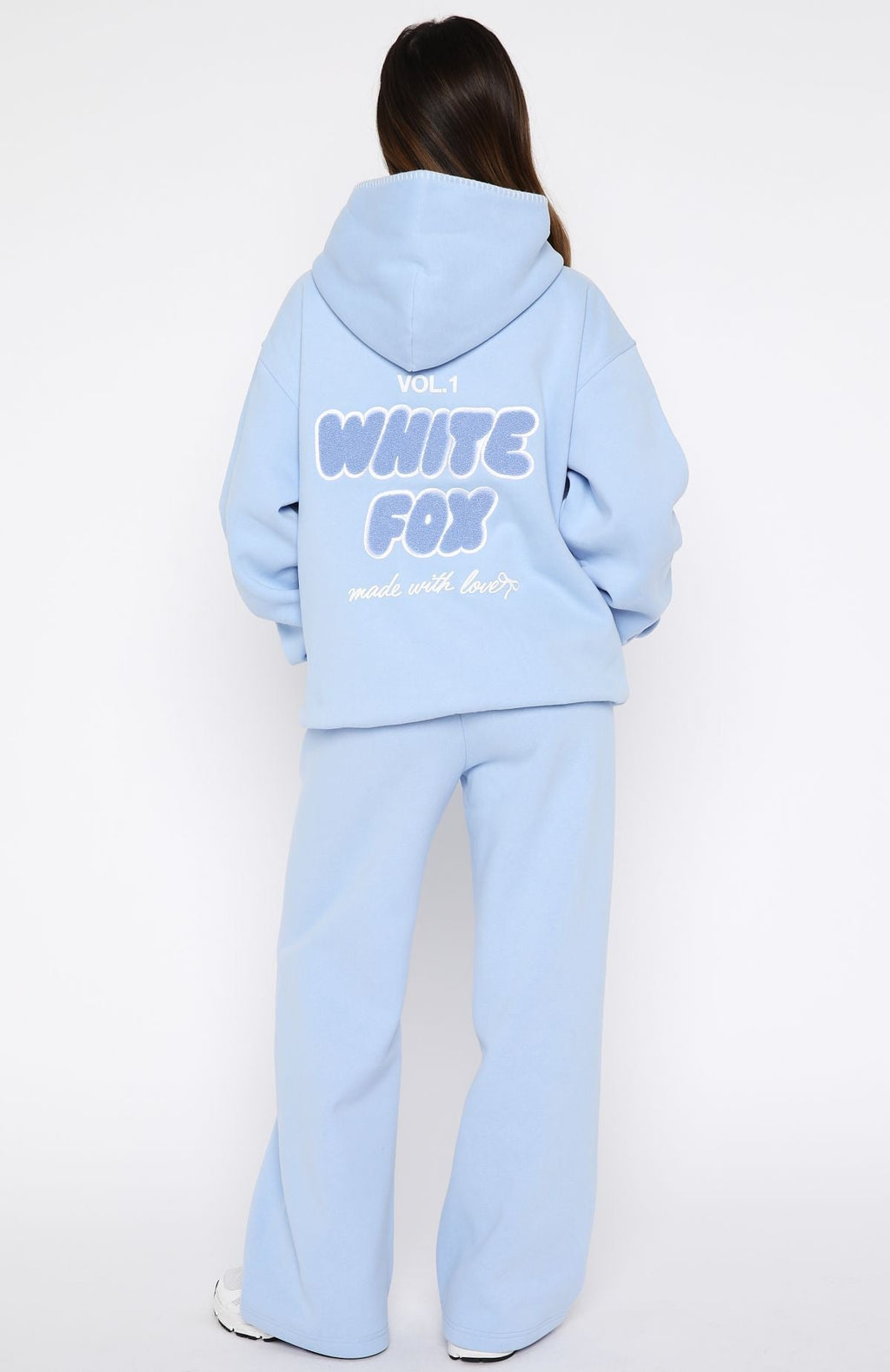 White Fox Vol. 1 Wide Leg Sweatpants Blue