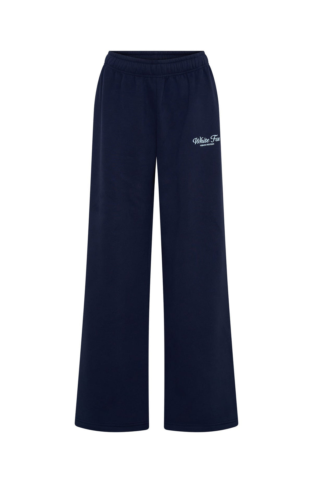 White Fox Verano Sixteen Lilia Wide Leg Sweatpants Navy