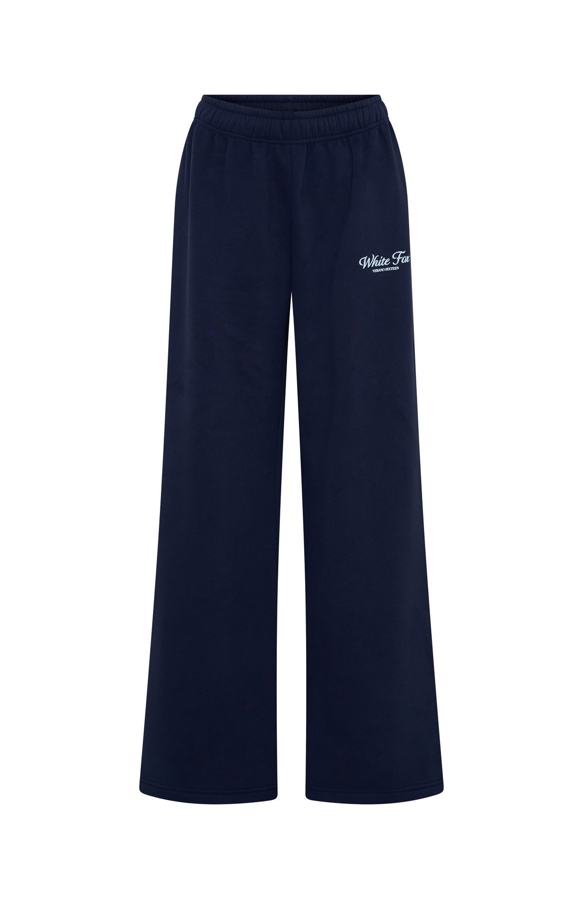 White Fox Verano Sixteen Lilia Wide Leg Sweatpants Navy