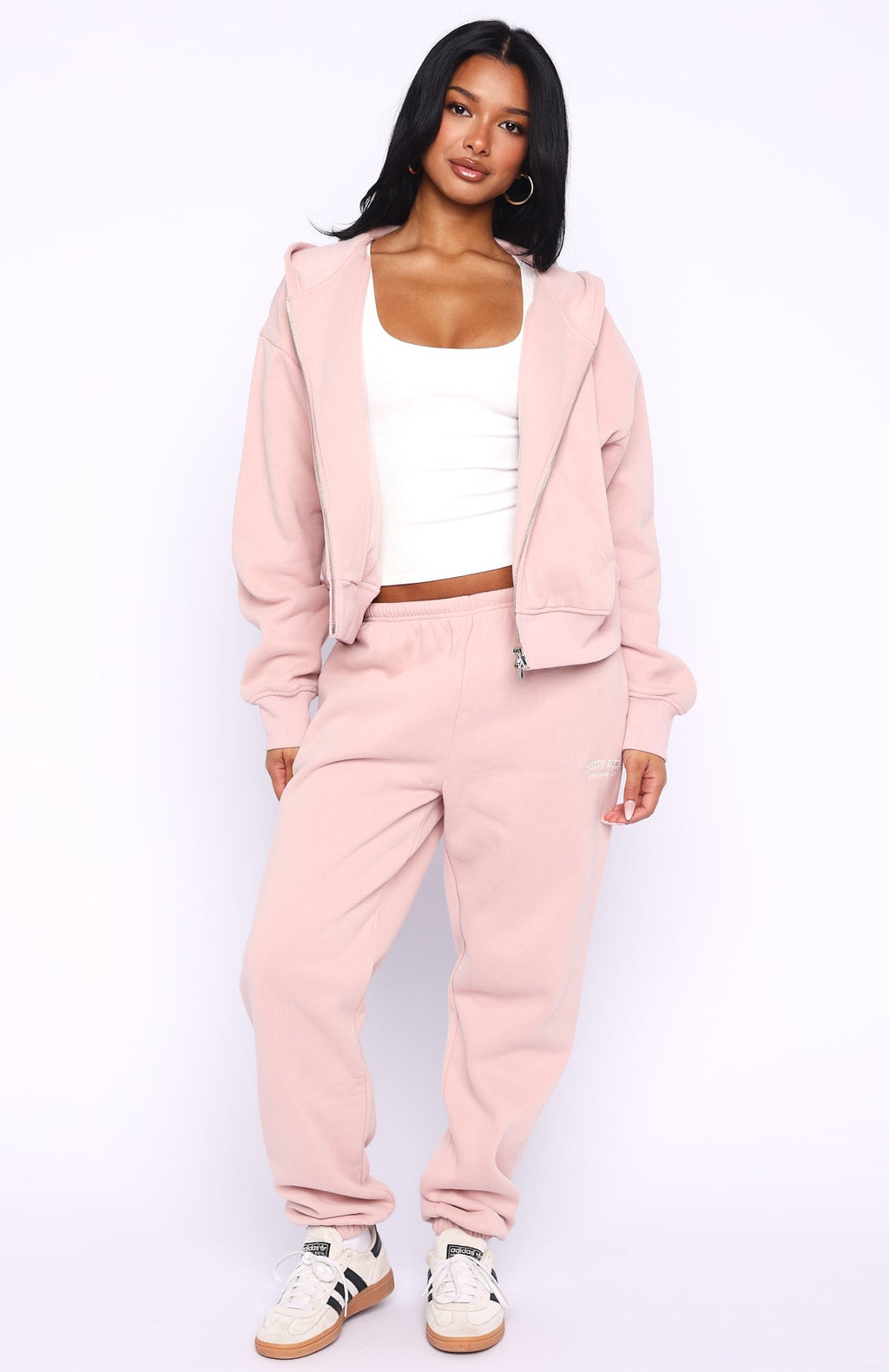 White Fox Can't Miss It Sweatpants Dusty Pink