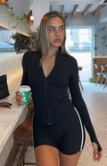 White Fox Kickoff Jacket Black