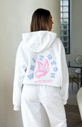 White Fox Give You The Best Oversized Hoodie Grey Marle