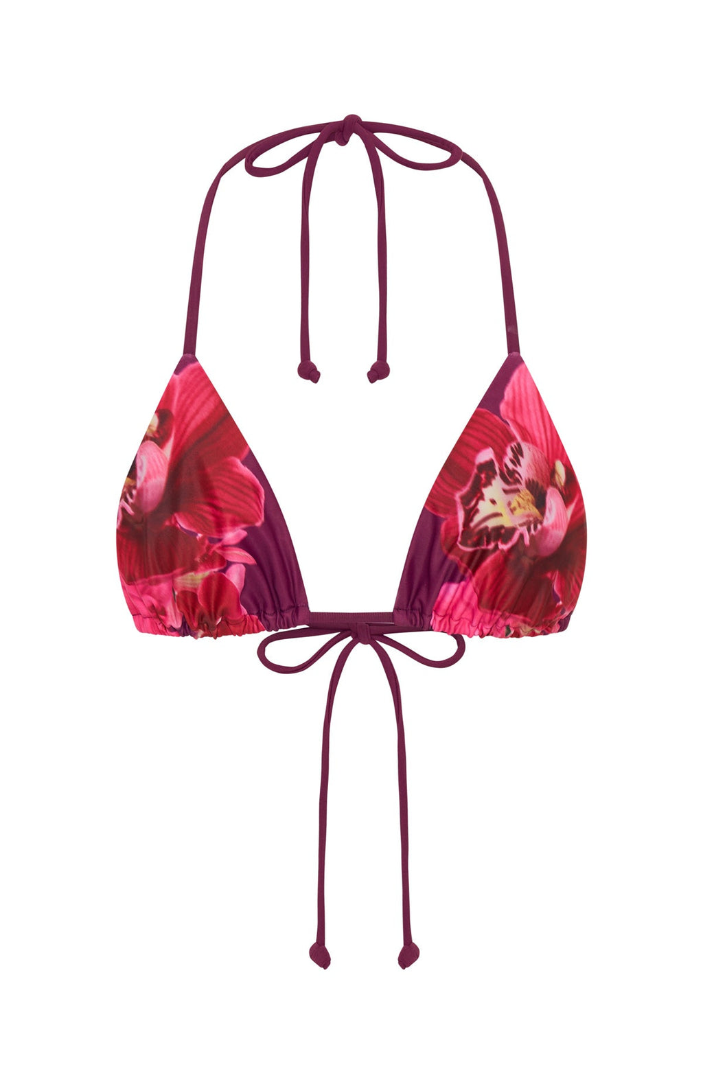 White Fox Golden Hour Bikini Top Paradise Bloom