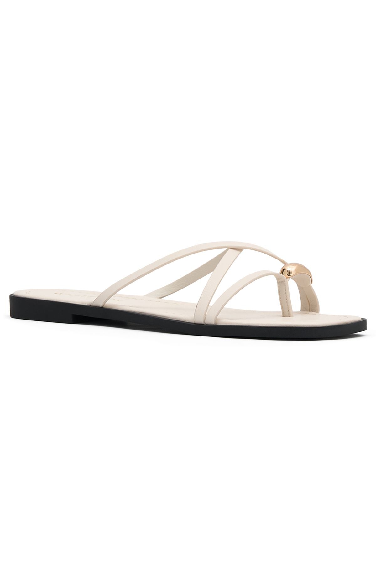 White Fox Jasper Sandals Bone