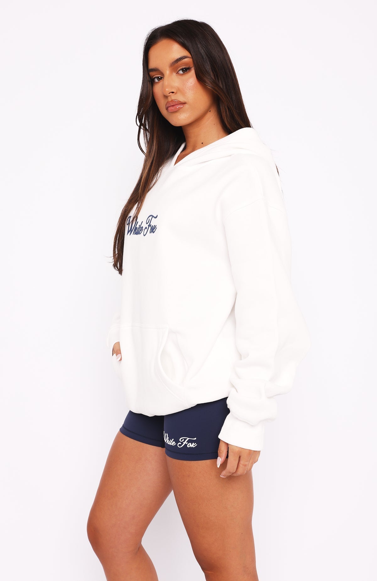 White Fox Season 7 Oversized Hoodie Snow