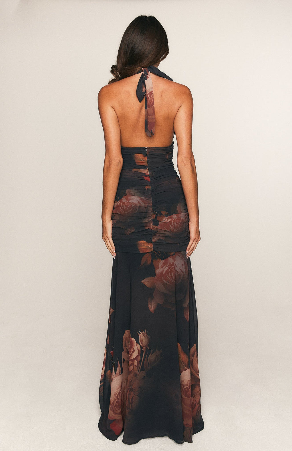White Fox Cherish The Thought Maxi Dress Midnight Silk