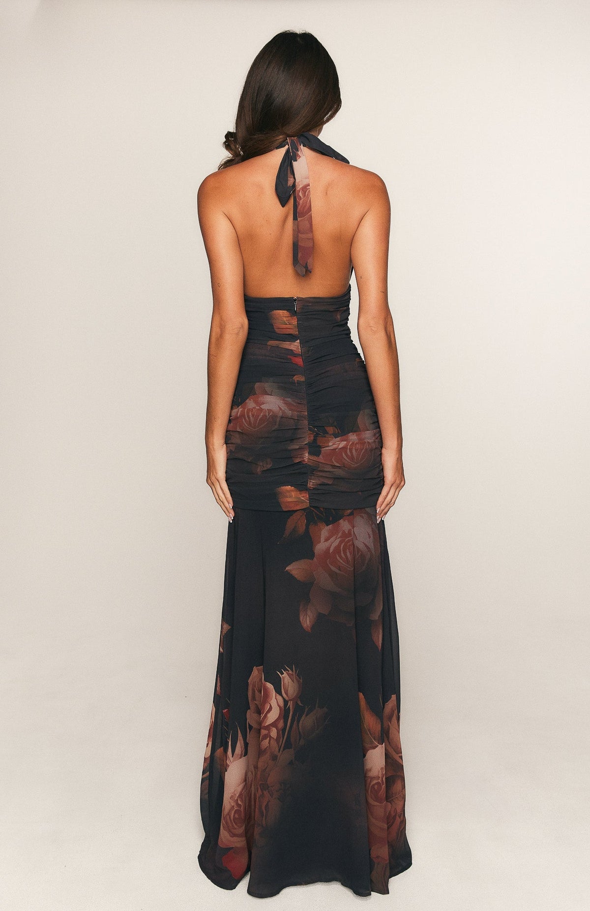 White Fox Cherish The Thought Maxi Dress Midnight Silk