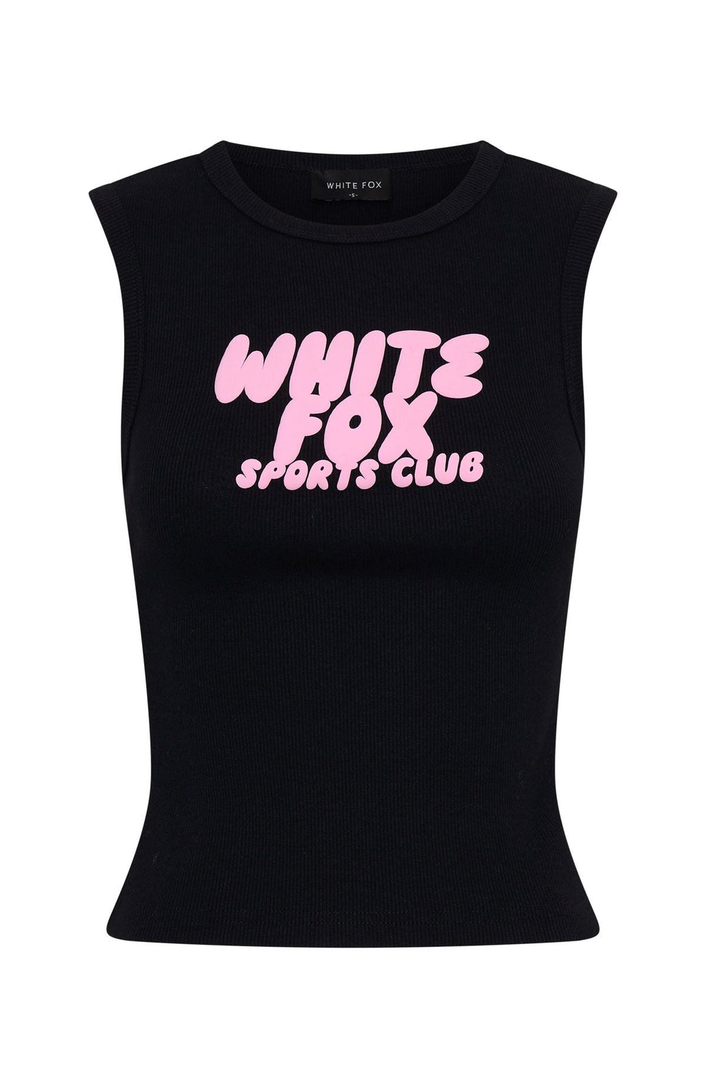 White Fox Club 14 Allie Tank Top Black