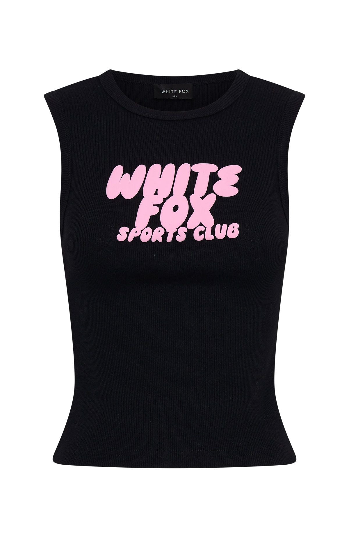 White Fox Club 14 Allie Tank Top Black