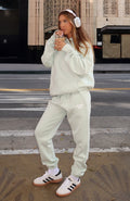 White Fox 11th Street Keeping It Real Sweatpants Iced Matcha