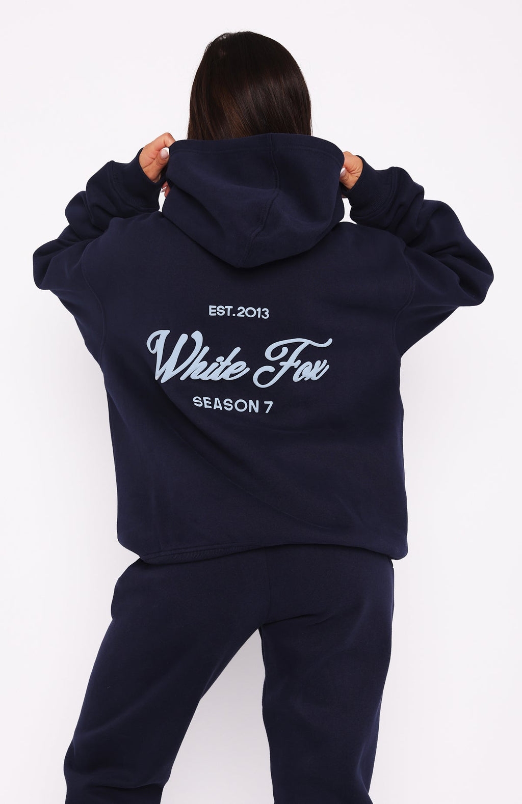 White Fox Season 7 Oversized Hoodie Deep Sea