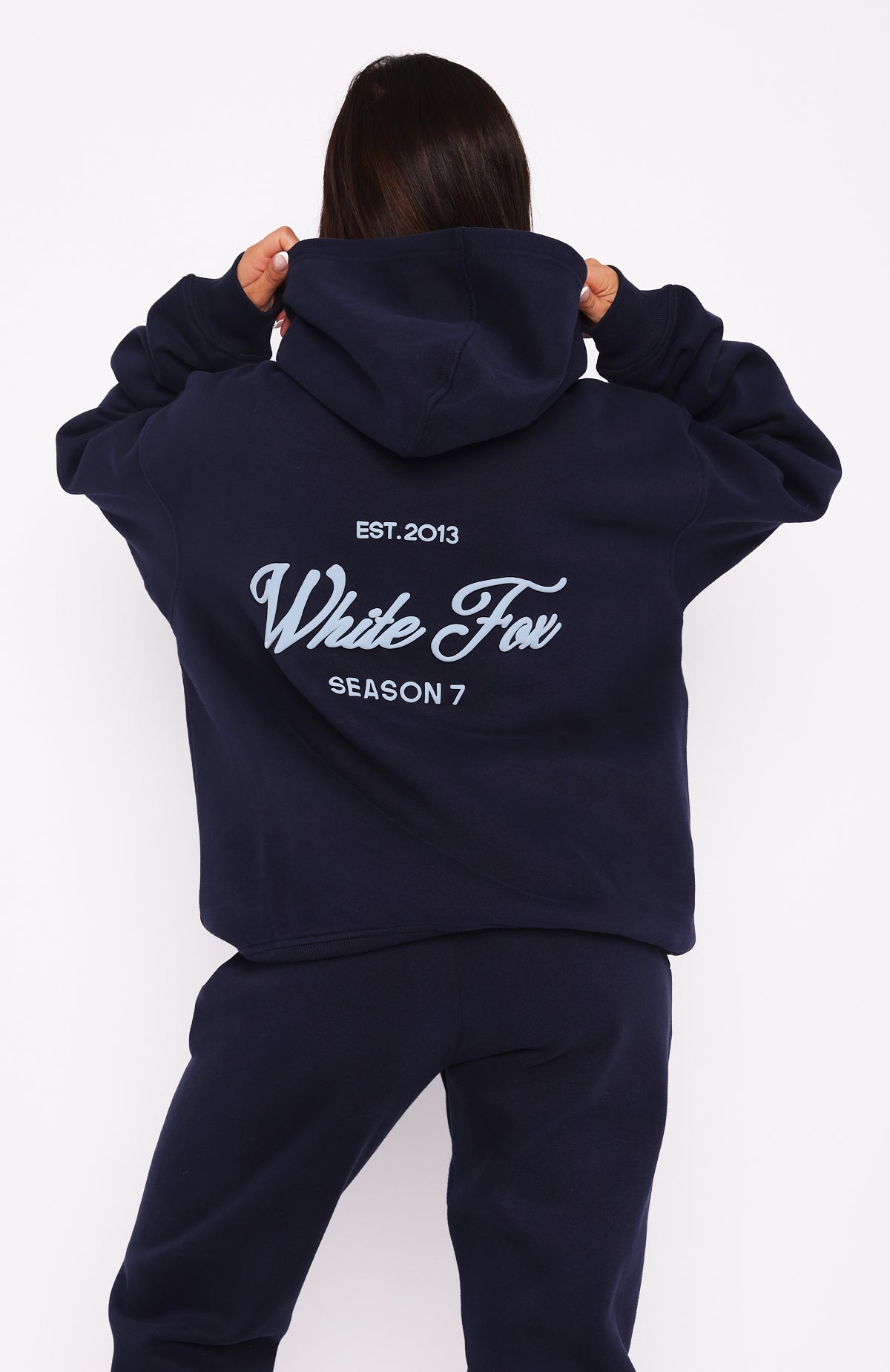 White Fox Season 7 Oversized Hoodie Deep Sea