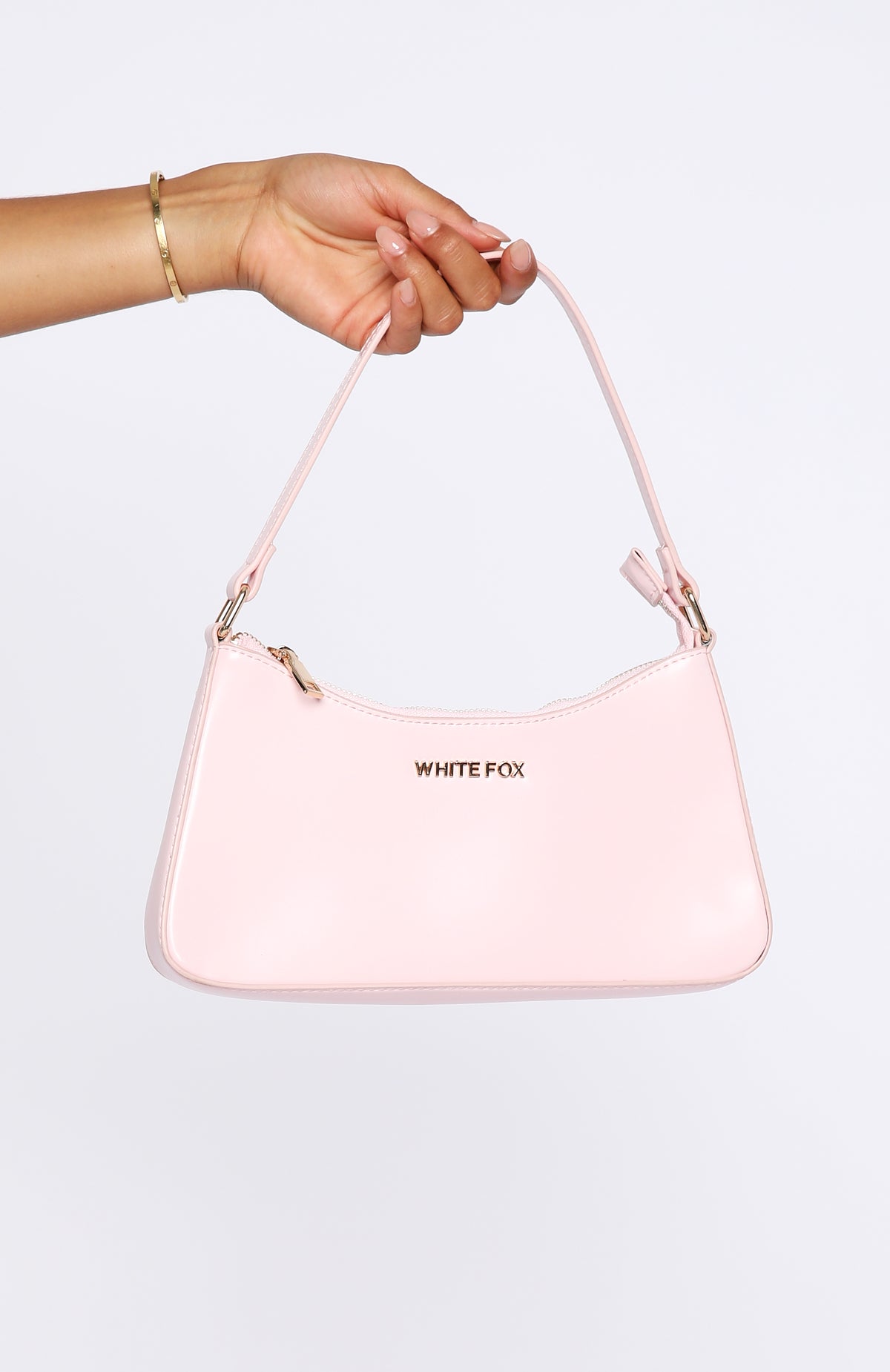 White Fox Ocean Shoulder Bag Baby Pink