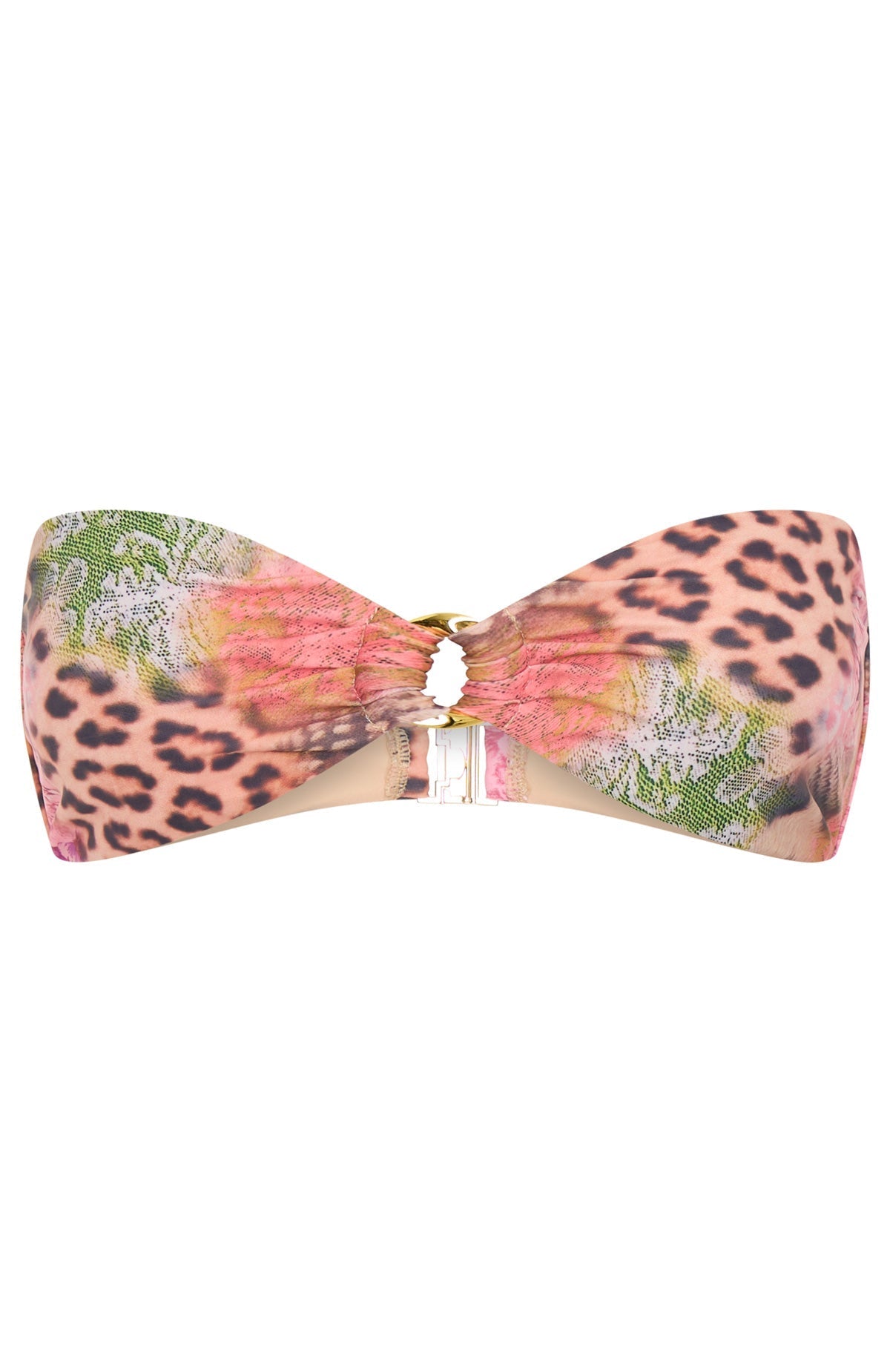 White Fox Thunder Bikini Top Safari Bloom
