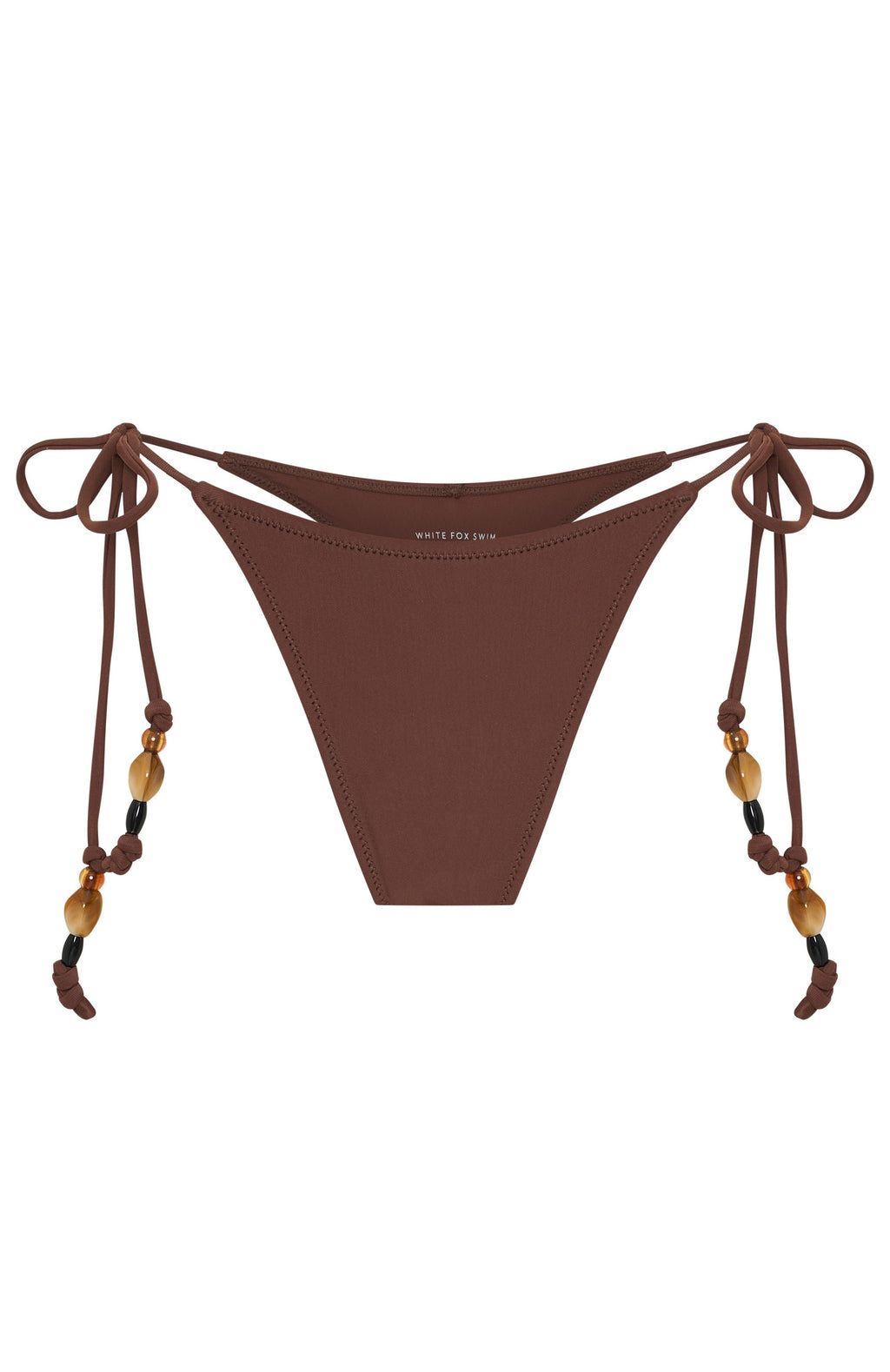 White Fox Sandy Toes Bottoms Chocolate