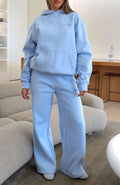 White Fox Vol. 1 Wide Leg Sweatpants Blue