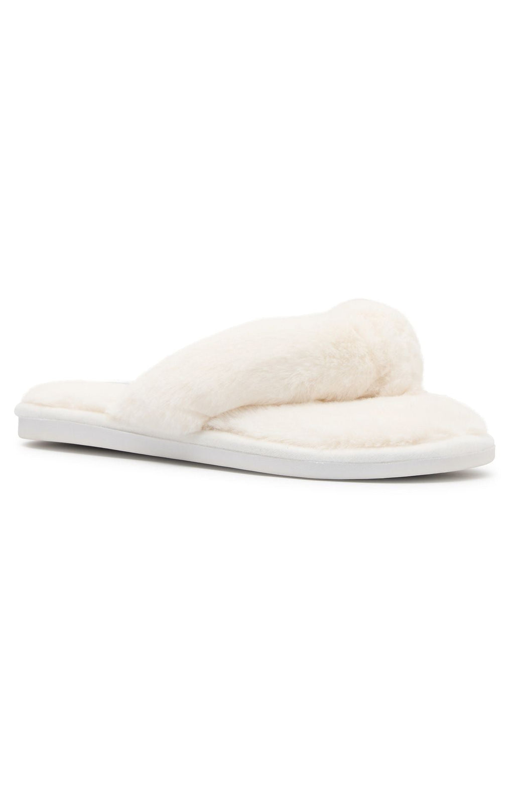White Fox Sunnie Slippers Cream