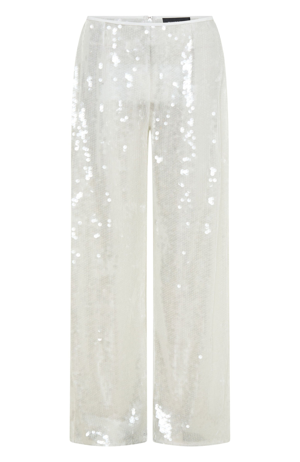 White Fox Caught Up In It Sequin Pants White