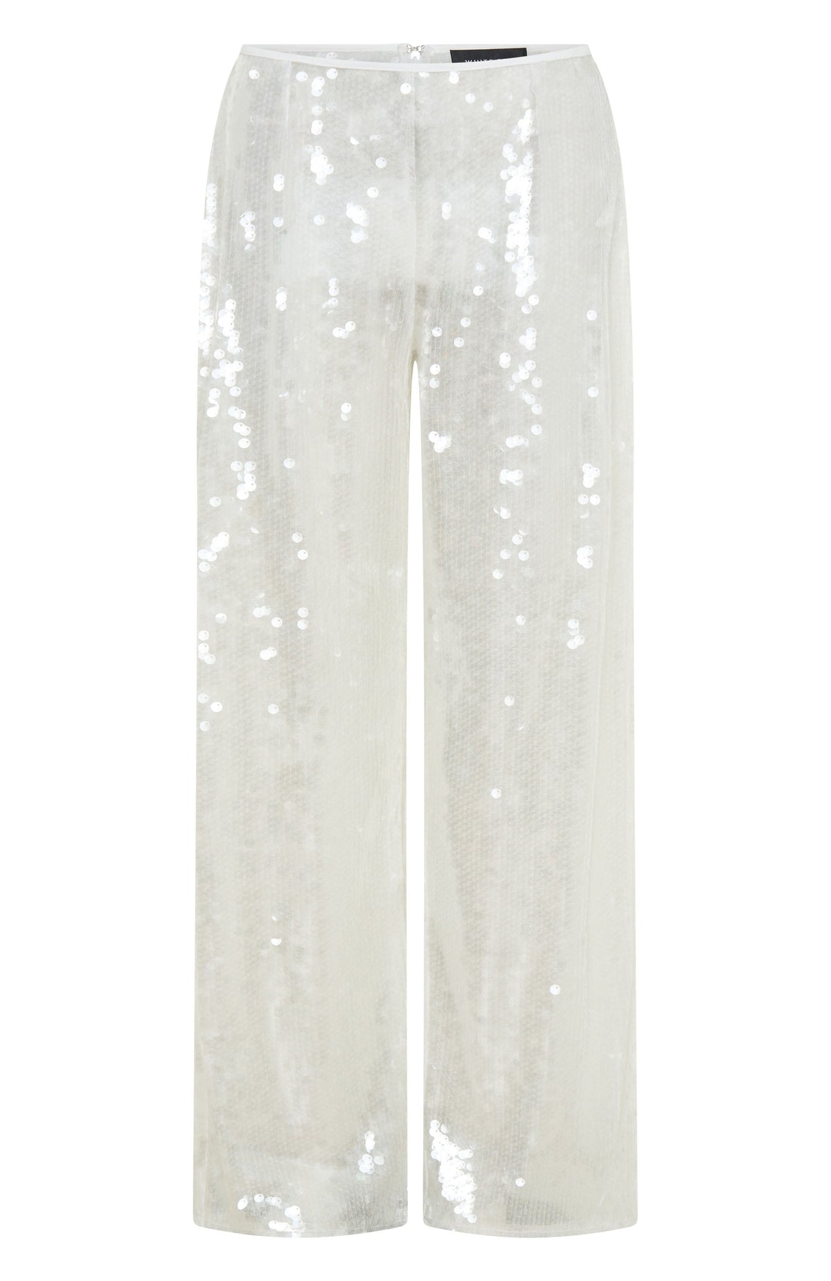 White Fox Caught Up In It Sequin Pants White