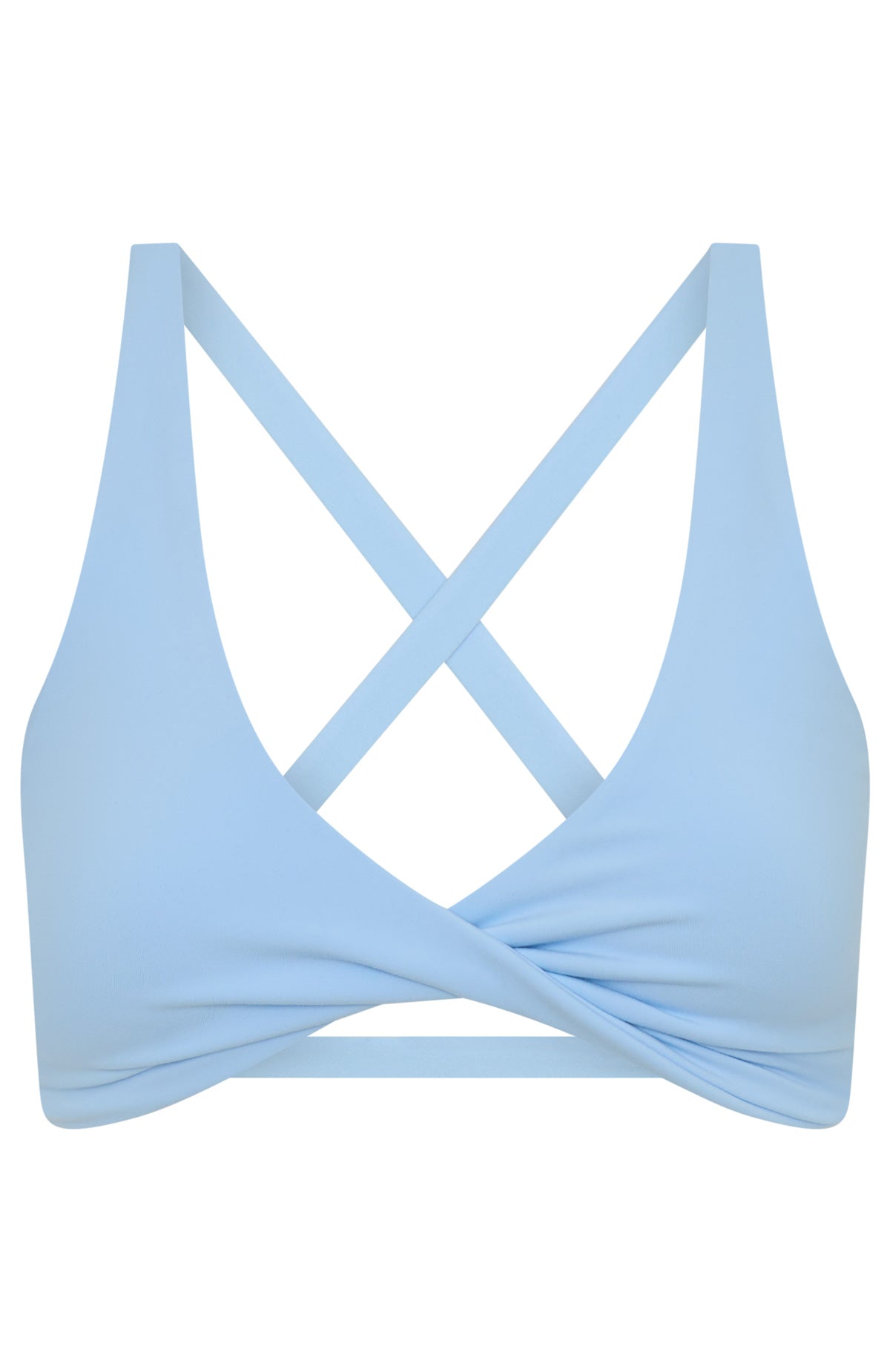 White Fox High Definition Sports Bra Baby Blue