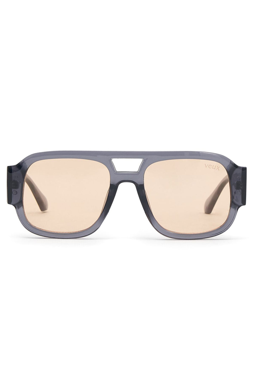 White Fox Tirza Sunglasses Grey/Yellow