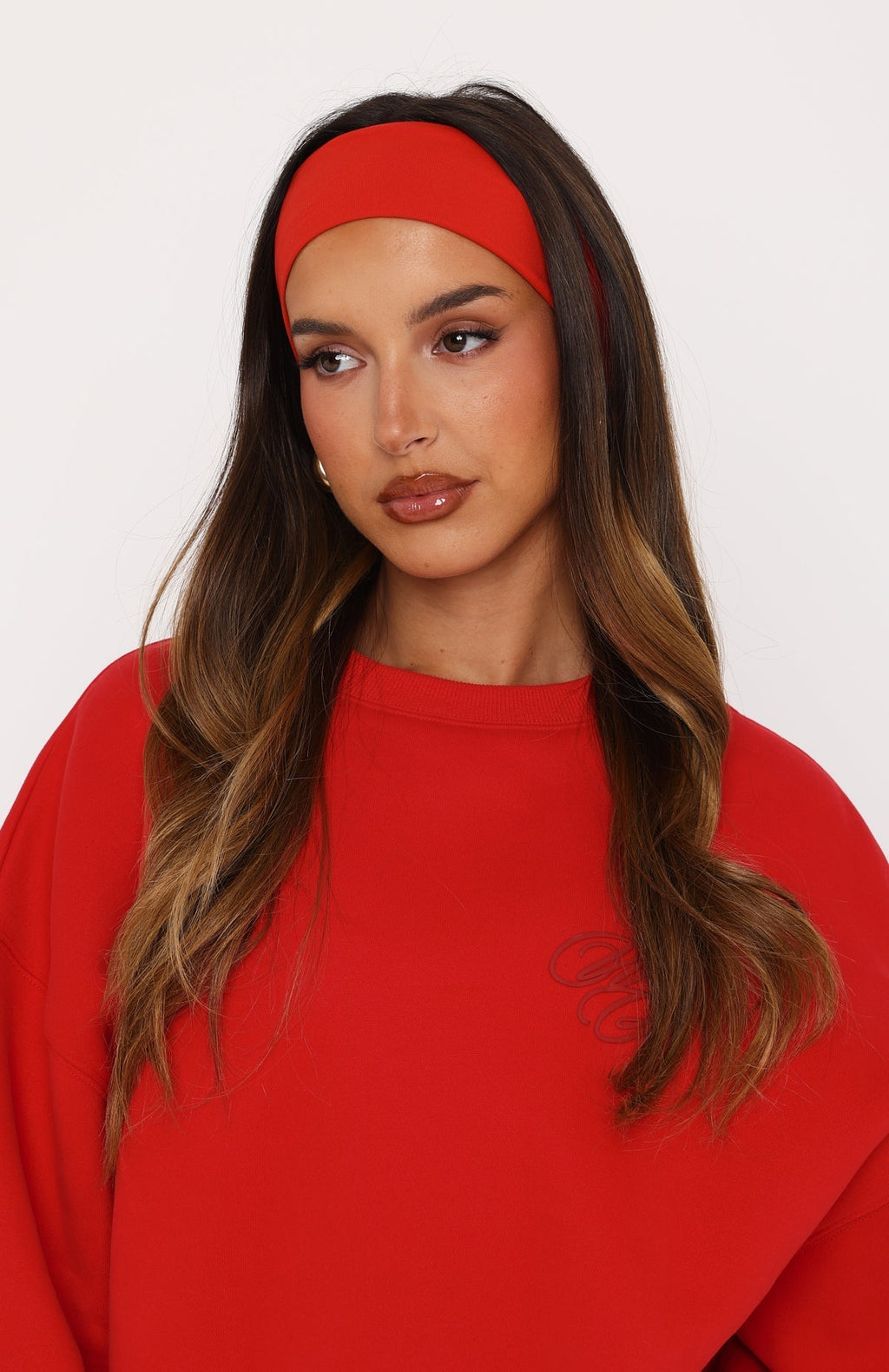 White Fox Studio 17 Tove 2 Pack Headband Red/Chocolate