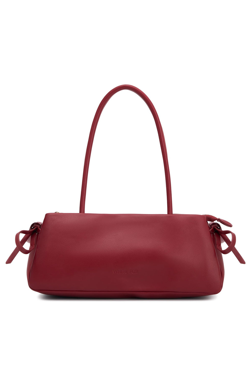 White Fox Kairi Shoulder Bag Burgundy PU