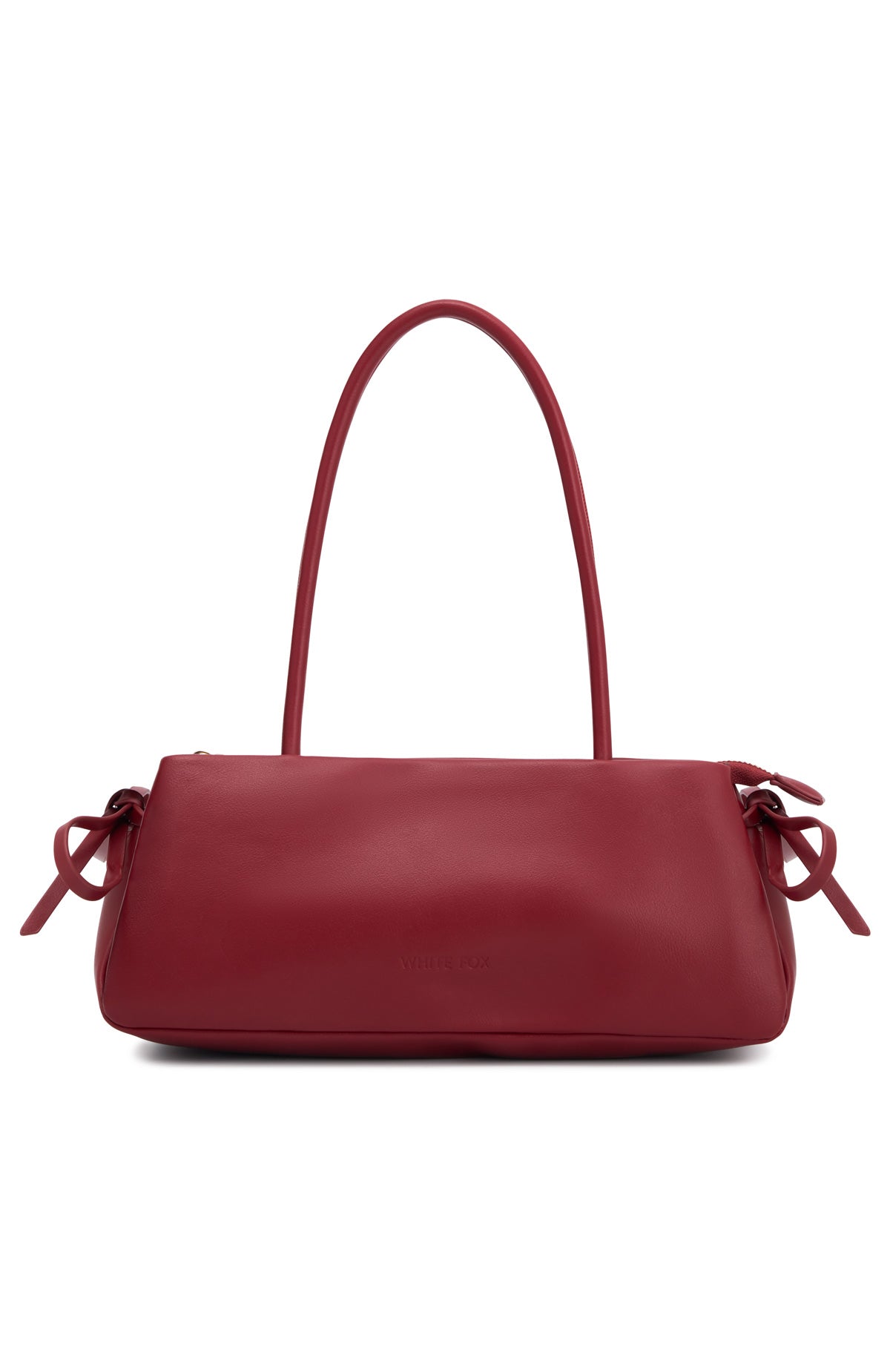 White Fox Kairi Shoulder Bag Burgundy PU