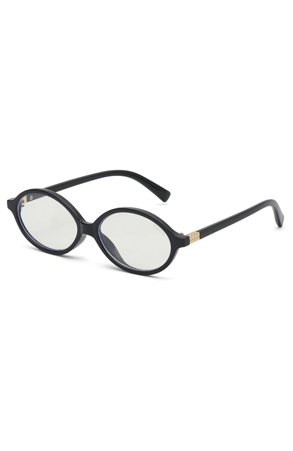 White Fox Liam Blue Light Glasses Black/Clear