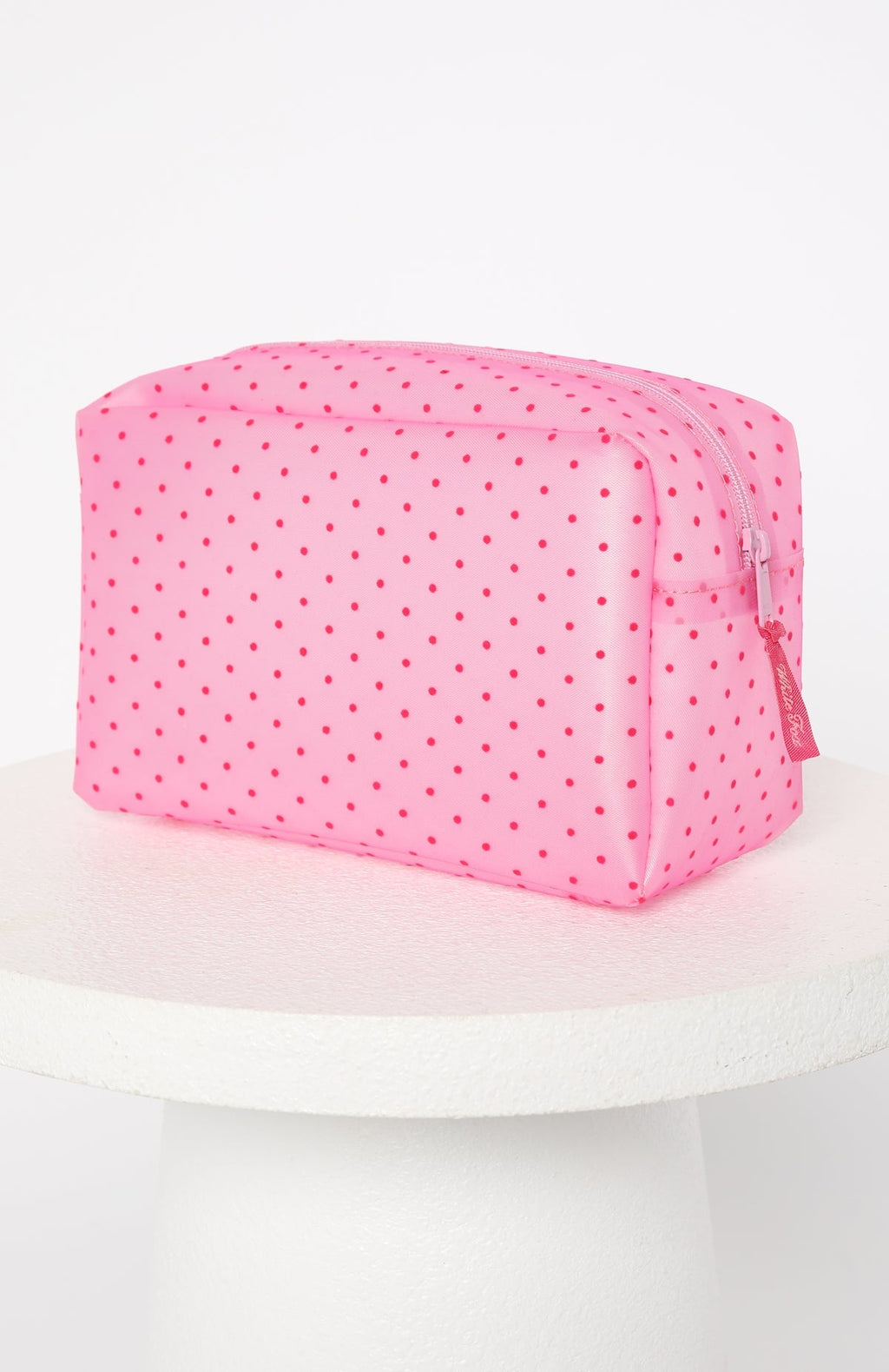 White Fox Nora Case Pink Polka Dots