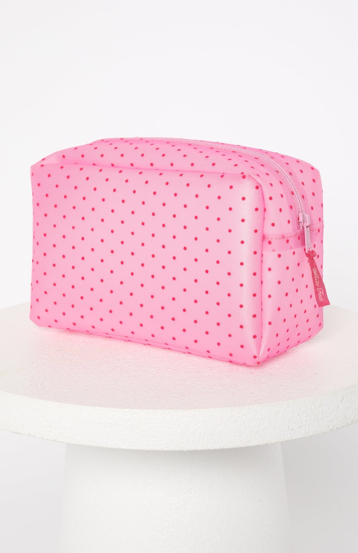 White Fox Nora Case Pink Polka Dots