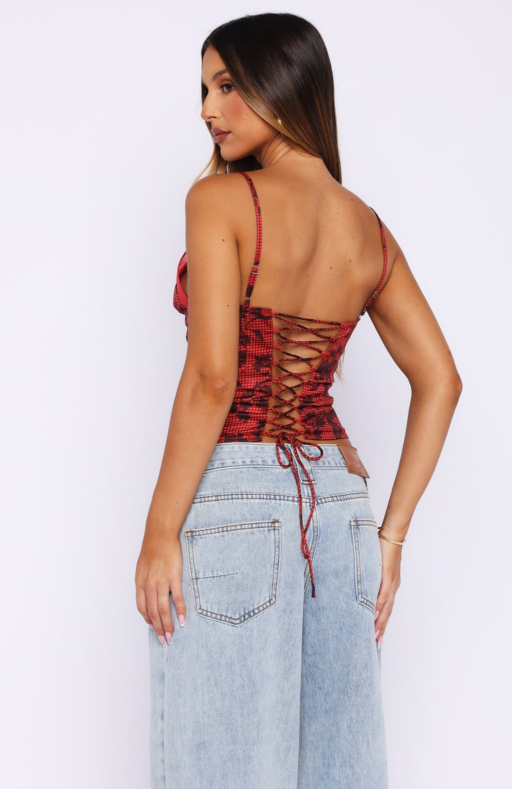 White Fox Wild Rose Top Boudoir Botanica