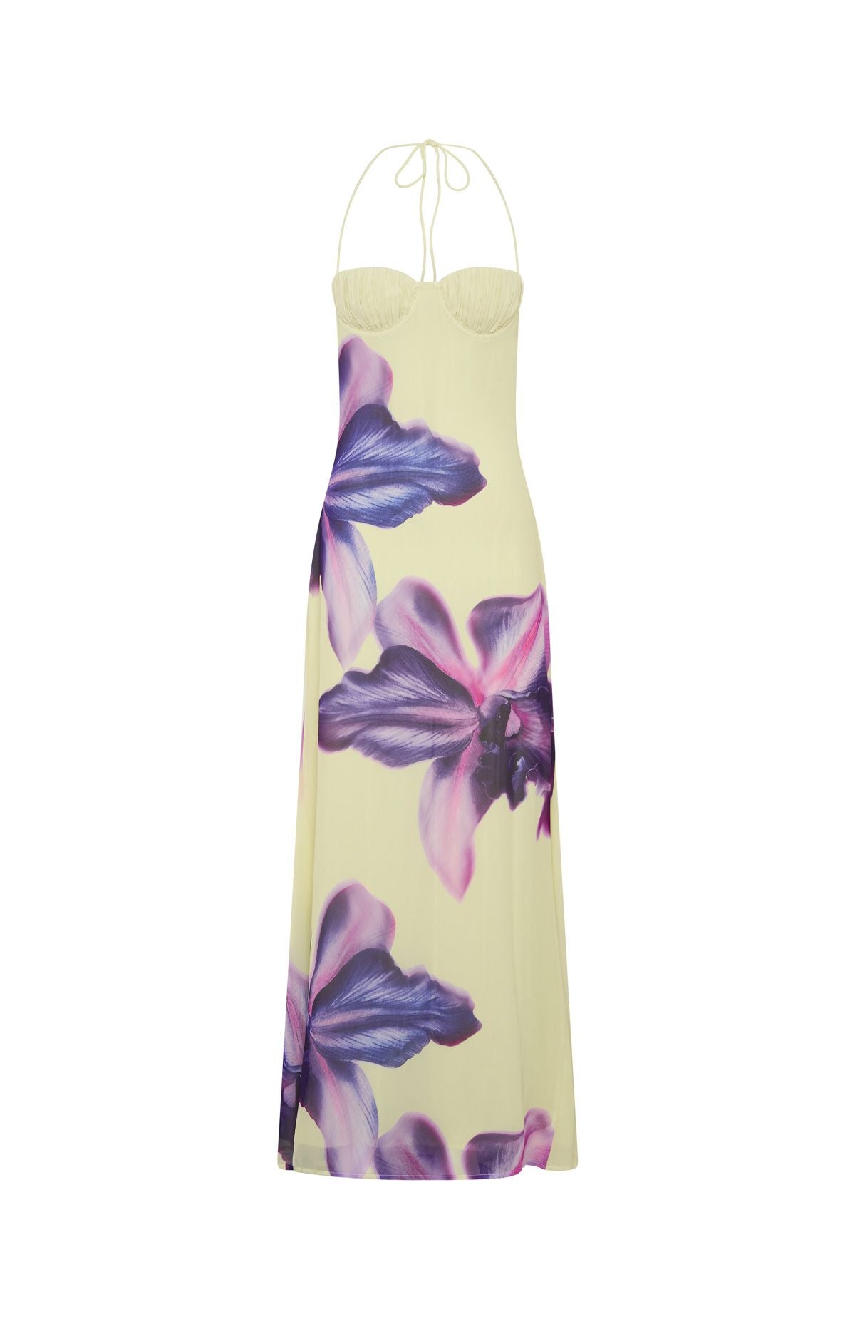 White Fox Plus One Maxi Dress Amethyst Petal