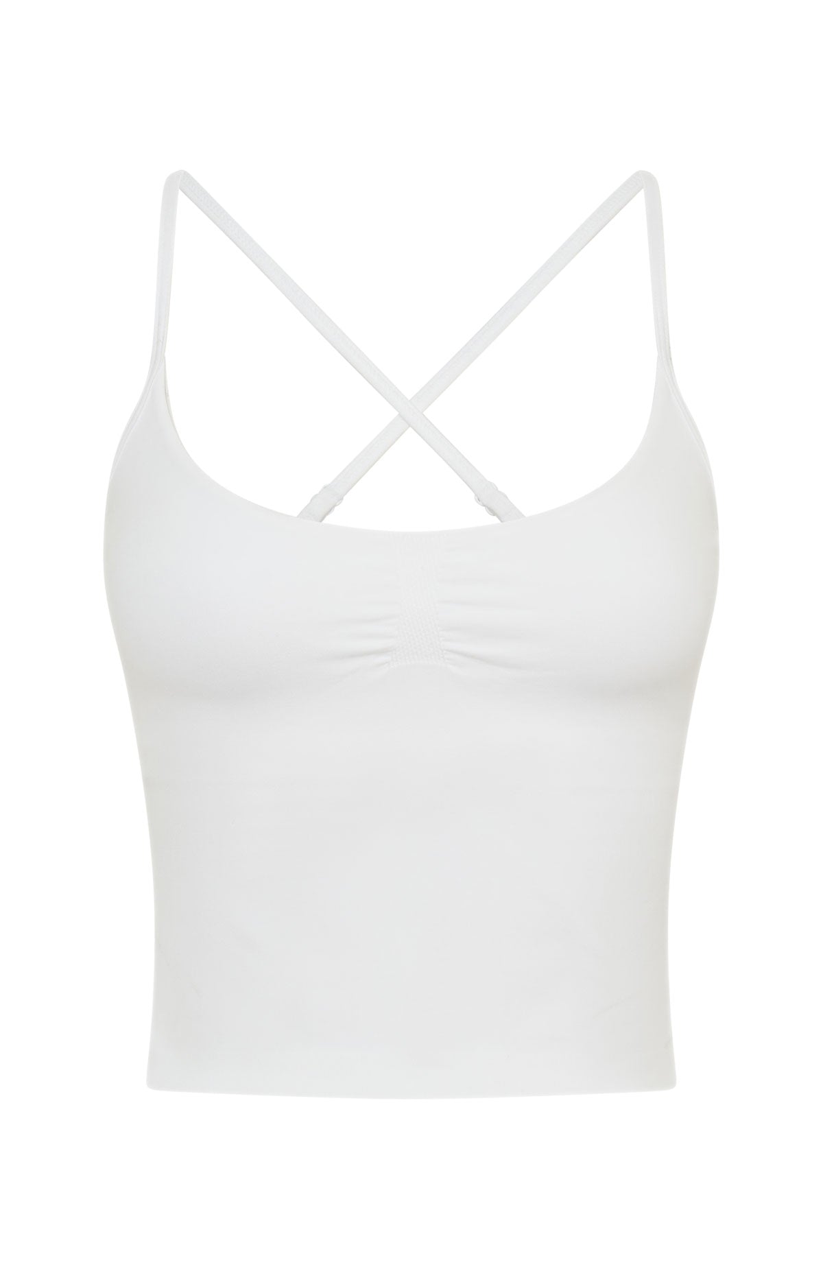 White Fox Drift Seamless Active Tank White